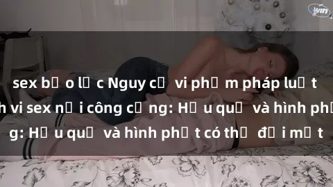 sex bạo lực Nguy cơ vi phạm pháp luật khi thực hiện hành vi sex nơi công cộng: Hậu quả và hình phạt có thể đối mặt